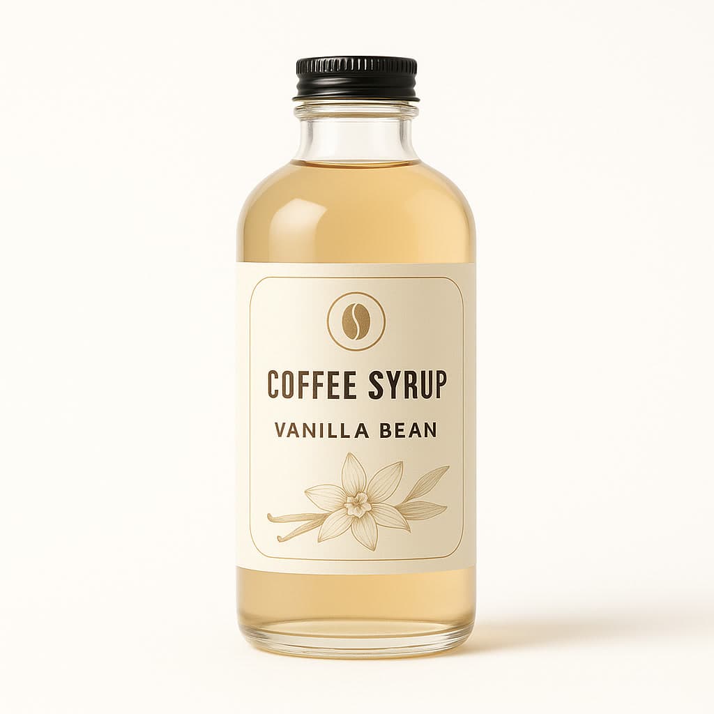 바닐라 빈 시럽